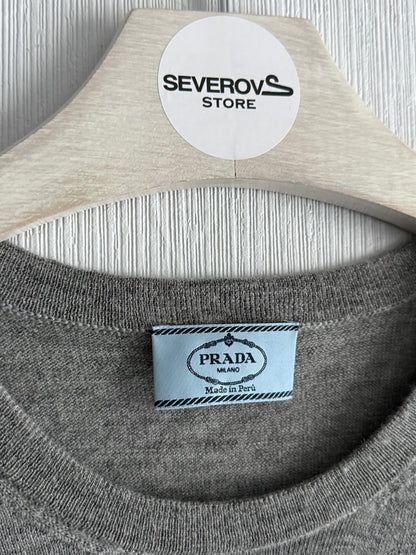 Prada Short-sleeved Knitted Jumper