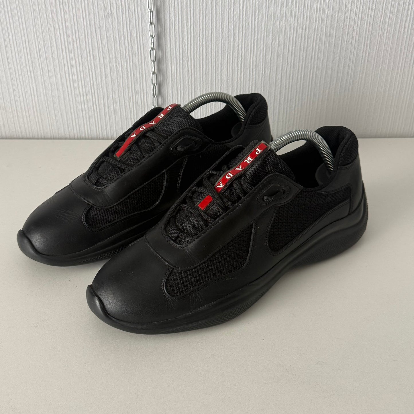 Prada Black Americas Cup Shoes