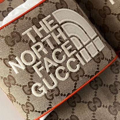 The North Face x Gucci Slide 'Beige Orange' Mens Shoes