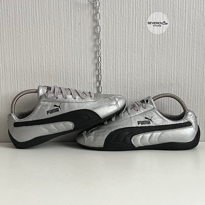 Puma Speedcat Metallic Silver Unisex Shoes