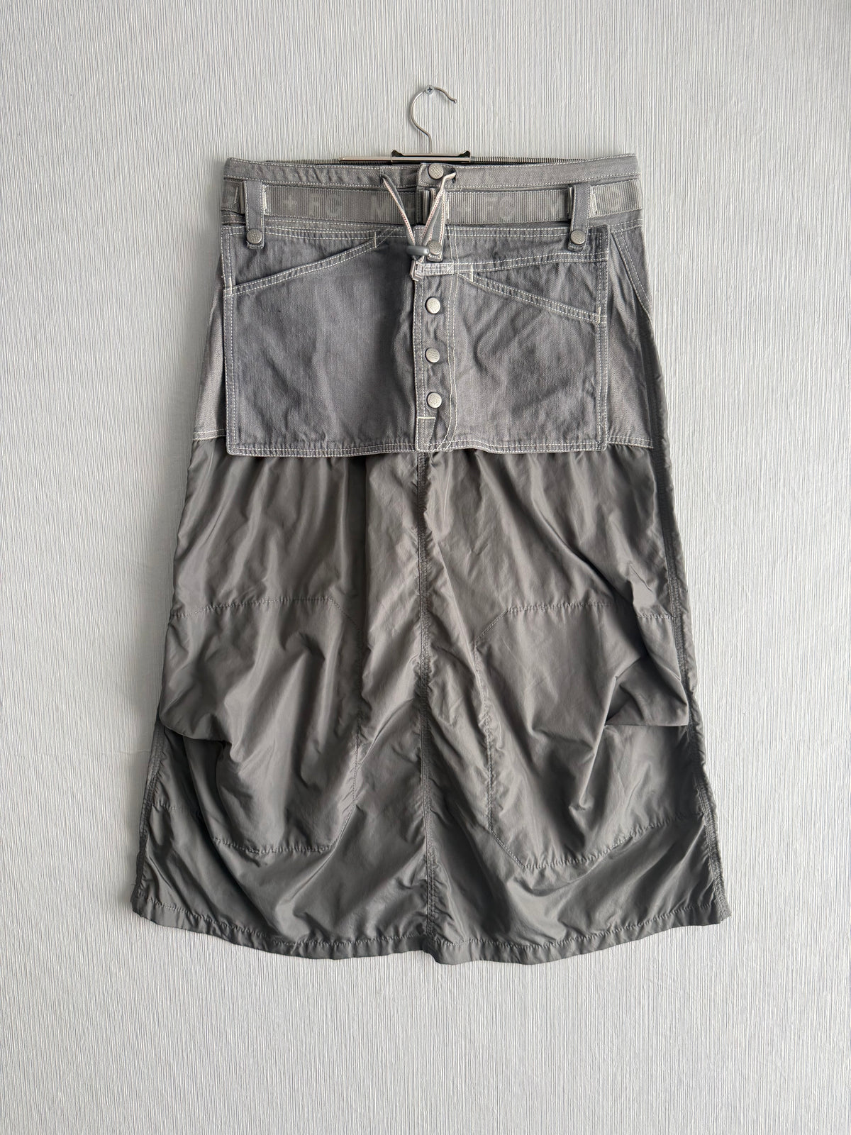 Marithé François Girbaud Archive Technical Skirt