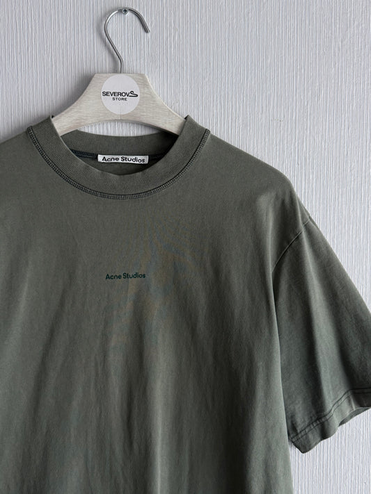 Acne Studios Sage Green Oversized T-shirt