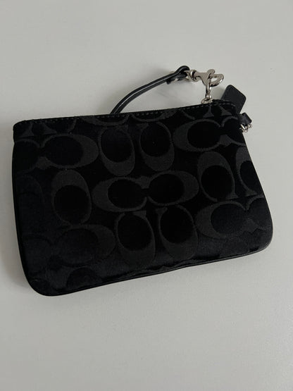 Coach Wristlet Signature Wallet Wrist Bag