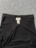 Maison Martin Margiela Line 1 Dark Grey Spiral Zipper Jumper – Fall 2012