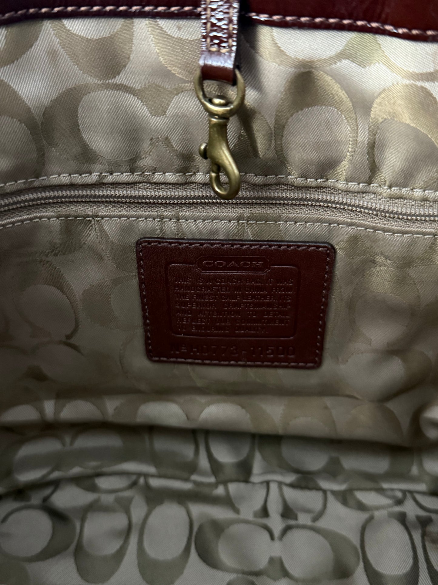 Coach Brown Handbag