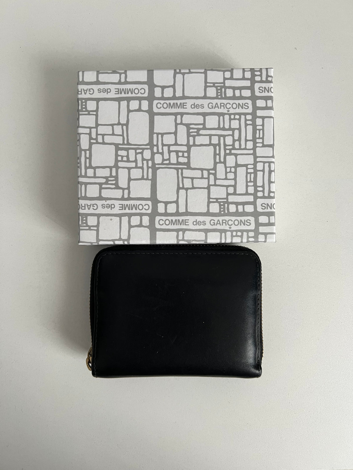 Comme des Garçons Classic Black Leather Wallet