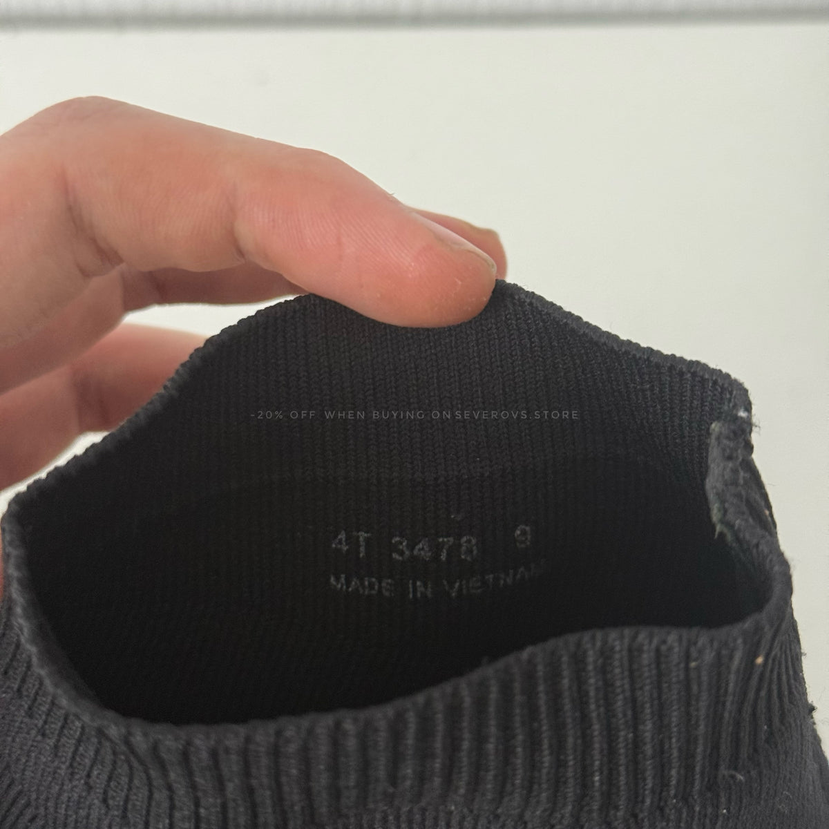 Prada Black Knit Fabric Runner Sneakers