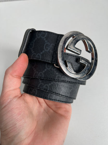 Gucci GG Belt with Interlocking G Buckle