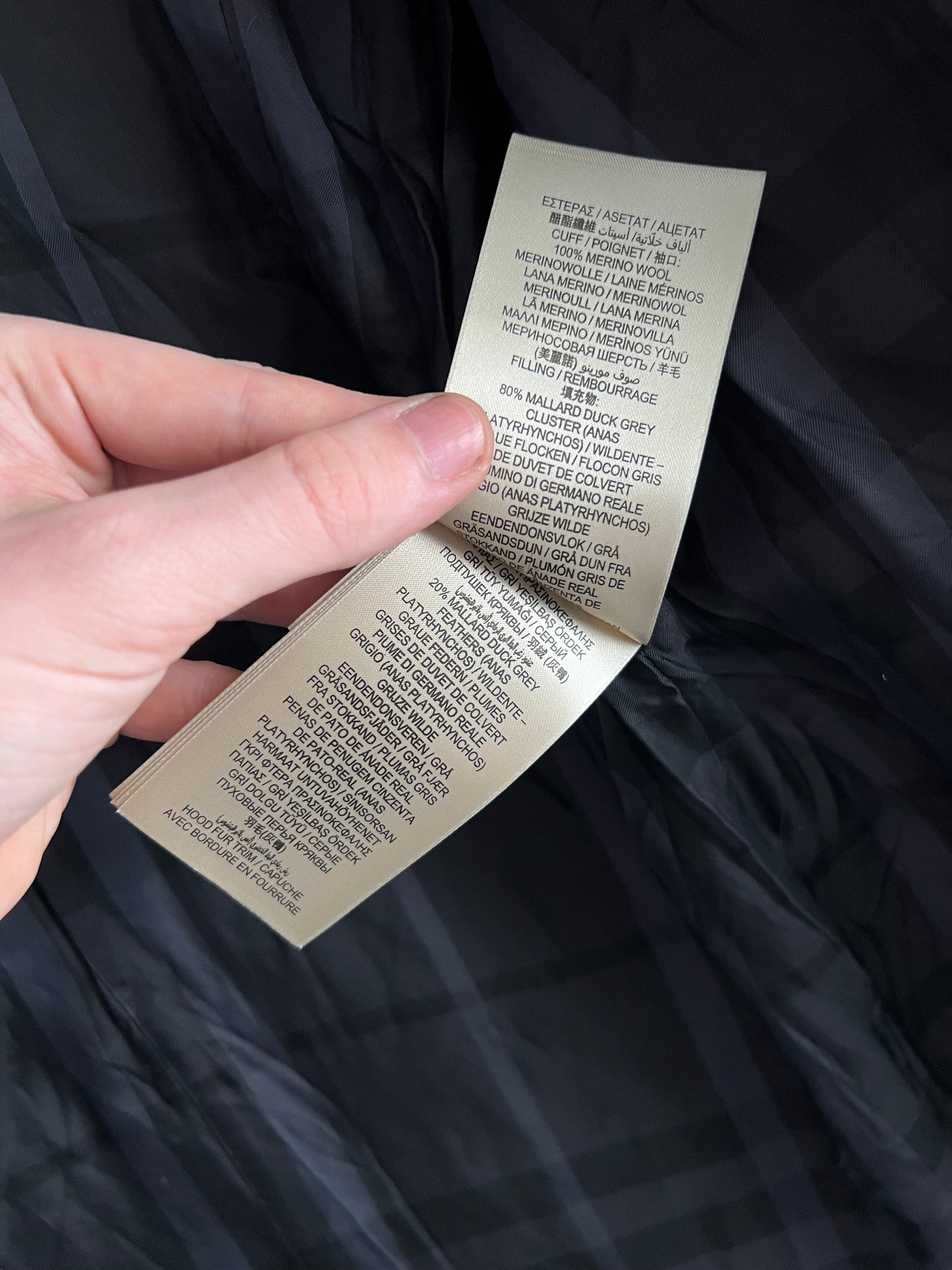 Burberry London Abbeydale Down Puffer Coat with Hood