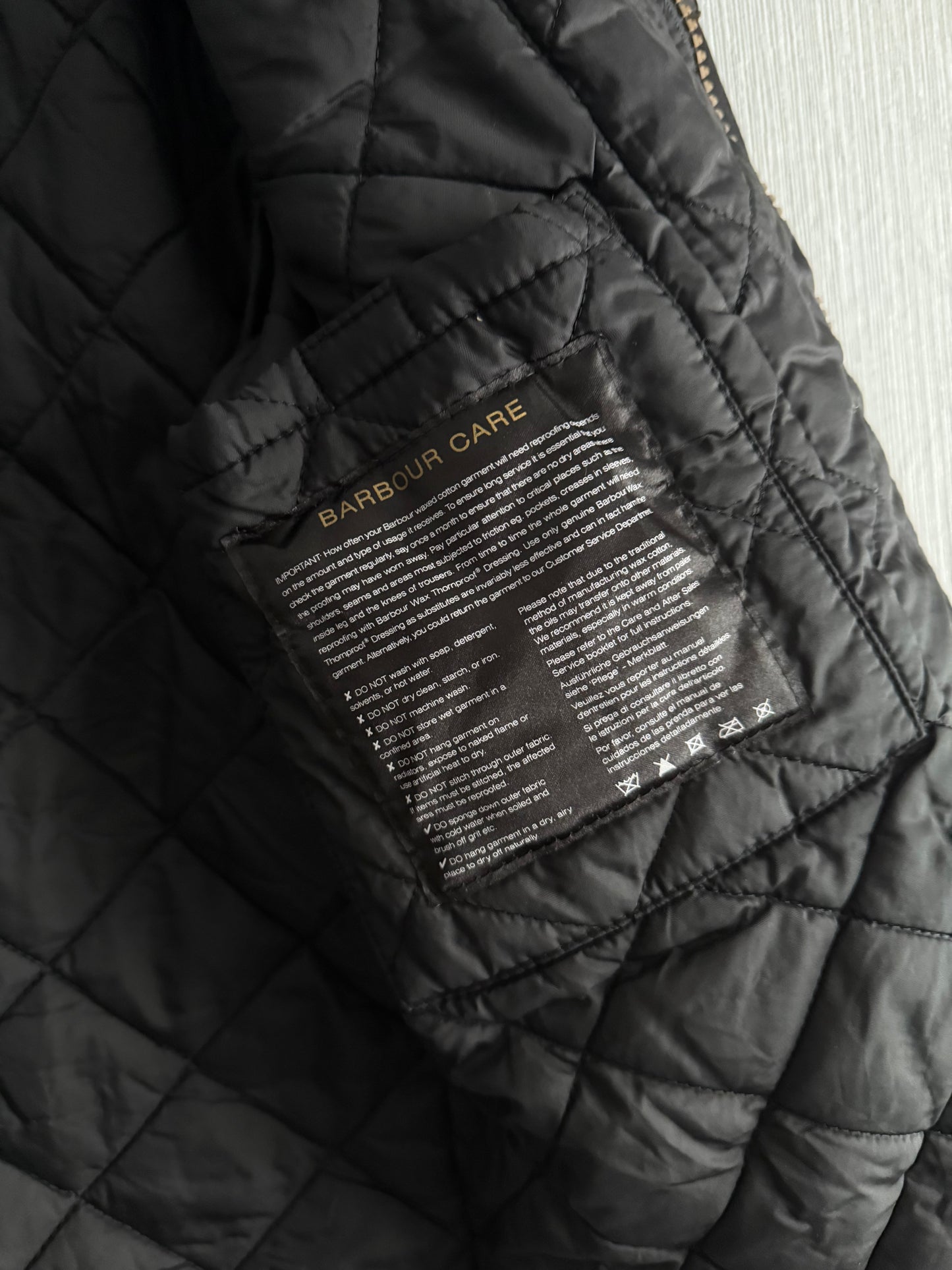 Barbour International Gauge Wax Jacket