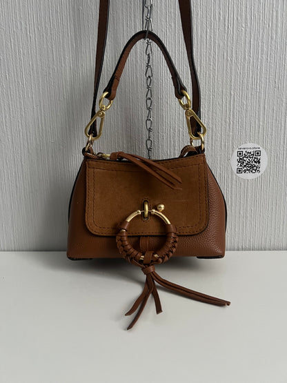 See By Chloé Mini Joan Cross Body Bag in Caramello