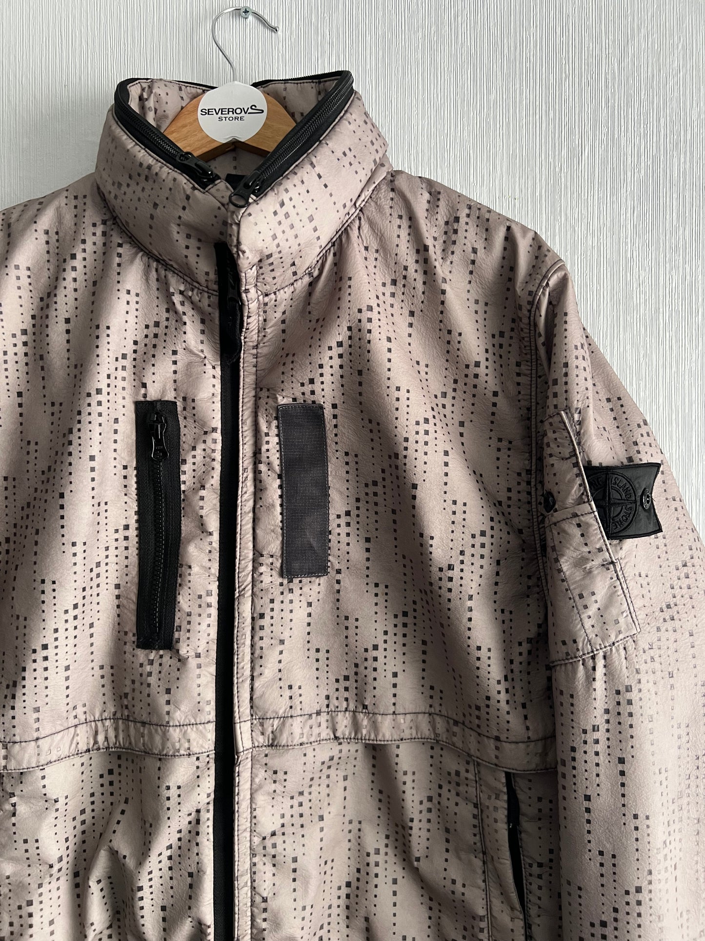 Stone Island Shadow Project AW19 Lasered Poly-Hide Down Jacket