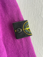 Stone Island AW21 Lambswool Crewneck Knit Sweater