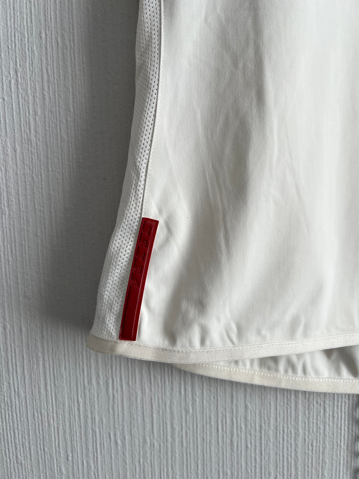 Prada Sport 2000s Vintage Red Tab Women’s Technical Sleeveless Shirt