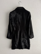 Ann Demeulemeester F/W 2004 Runway Sample Ponyhair Coat