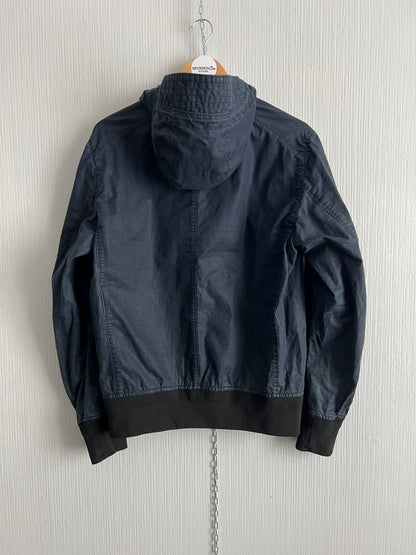 Stone Island SS13 Navy Tela Stella Hooded Jacket