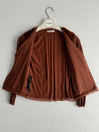 Prada Fur Cashmere Cardigan
