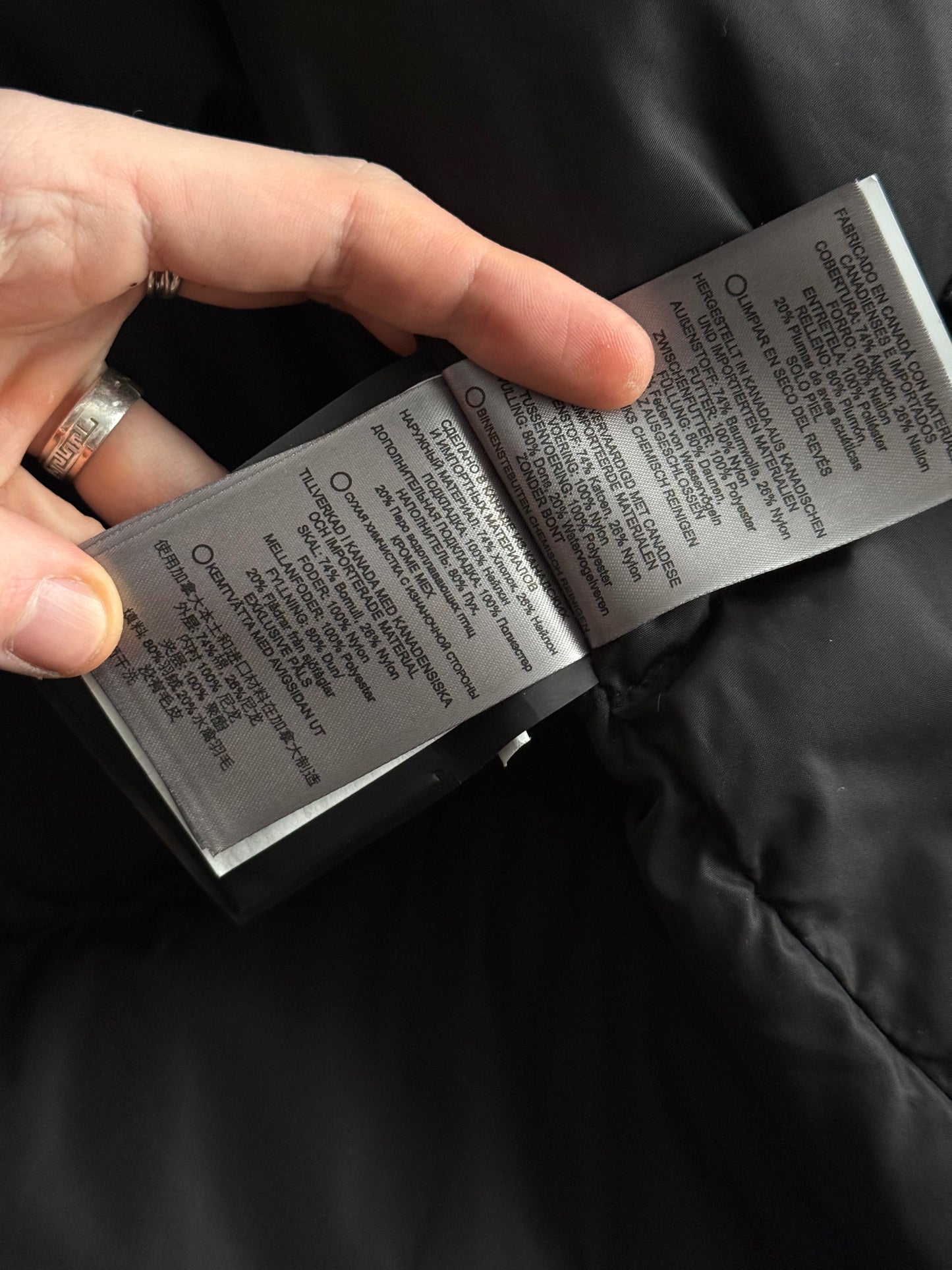 Moose Knuckles Original Stirling Parka Neoshear Jacket Black