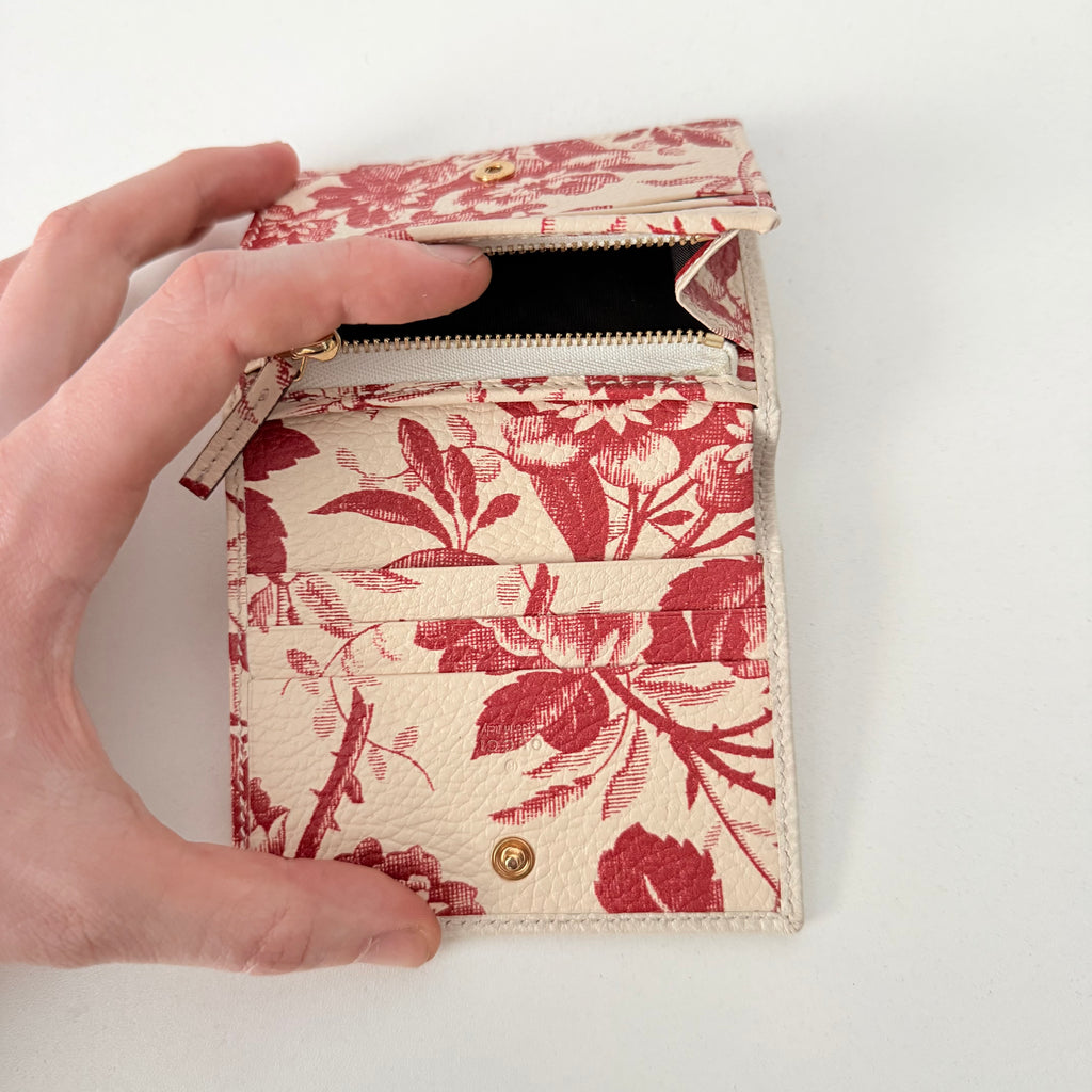 Gucci Bi-color GG Marmont Small Wallet