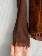 Prada Fur Cashmere Cardigan