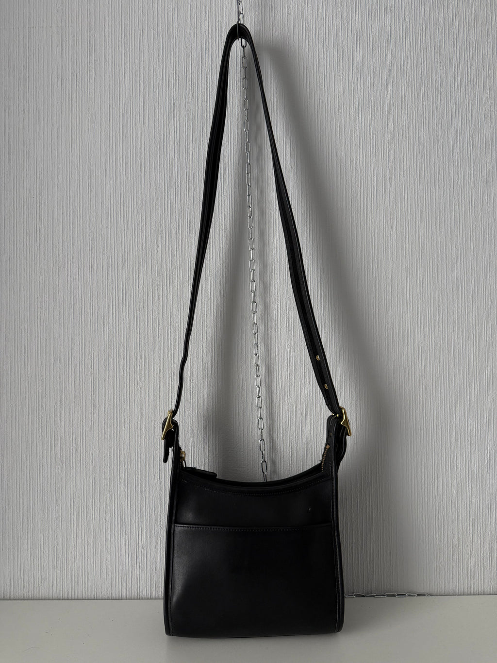 Coach 9997 Legacy Vintage Black Genuine Leather Crossbody Bag