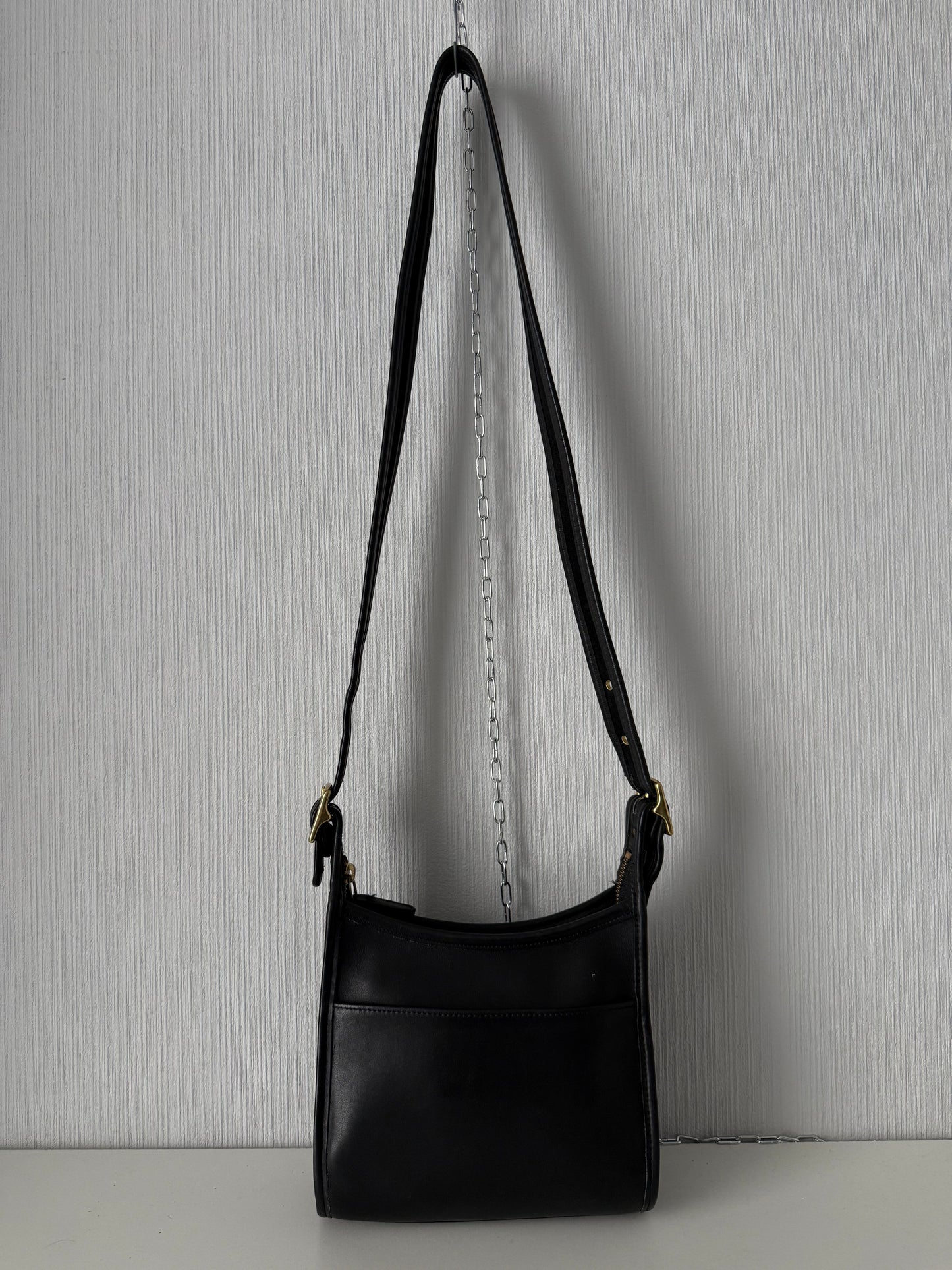 Coach 9997 Legacy Vintage Black Genuine Leather Crossbody Bag