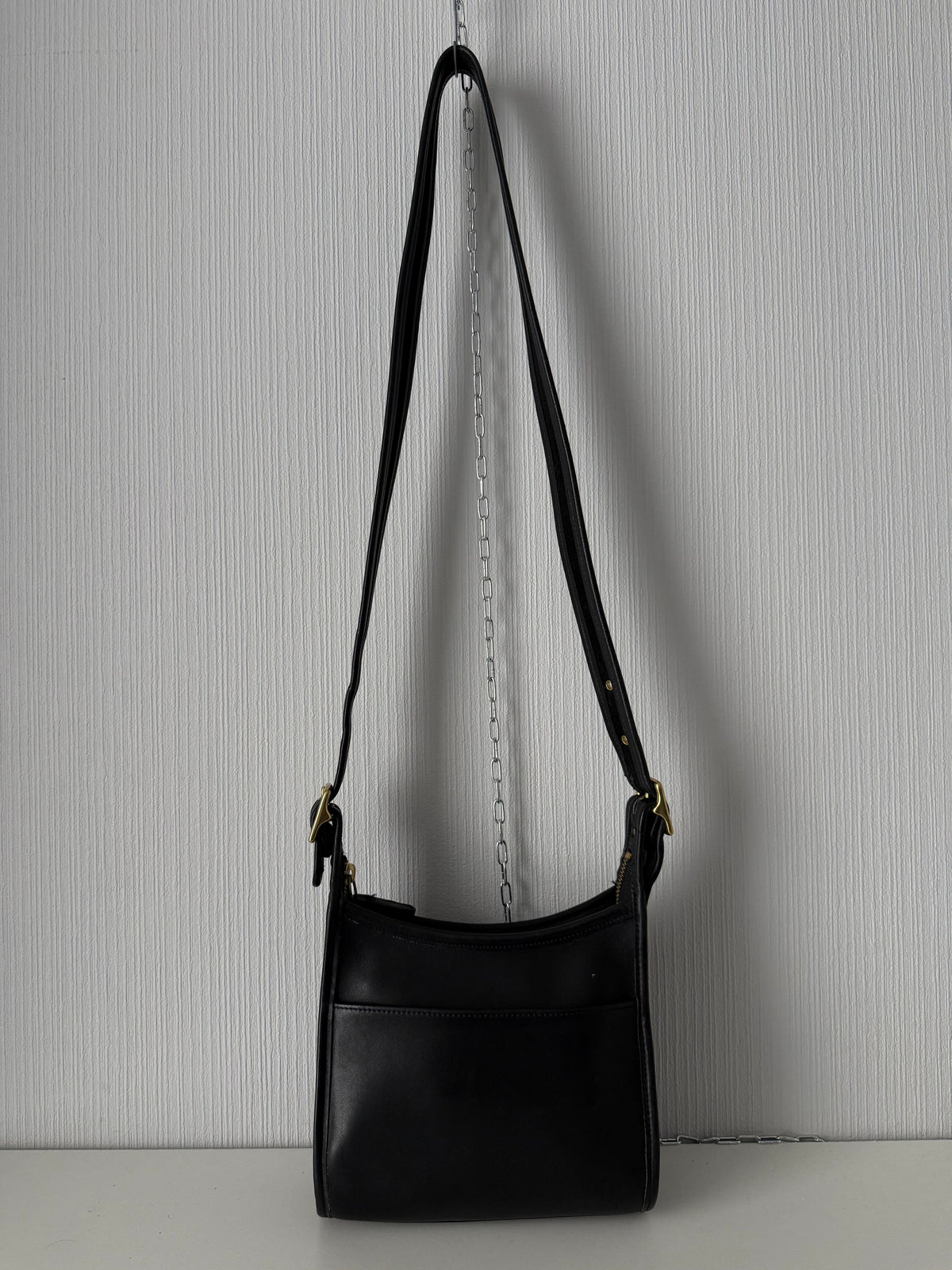 Coach 9997 Legacy Vintage Black Genuine Leather Crossbody Bag