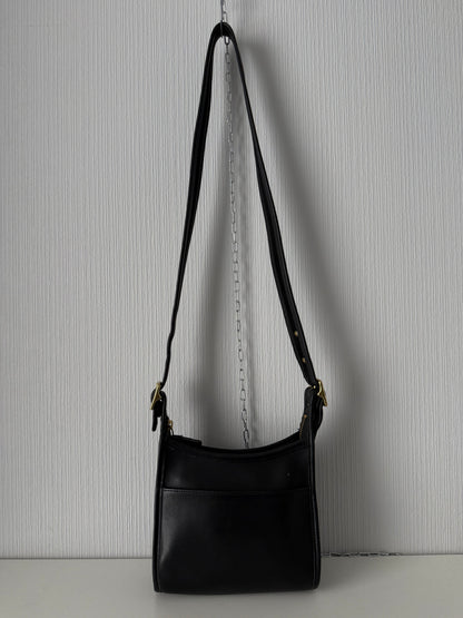 Coach 9997 Legacy Vintage Black Genuine Leather Crossbody Bag
