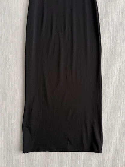 Miu Miu Logo-print Stretch Jersey Midi Dress