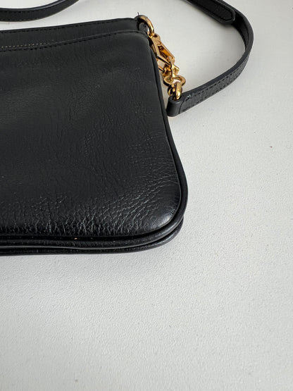 Miu Miu Black Leather Crossbody Bag