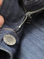 Prada 2000's Bootcut Indigo Denim Jeans