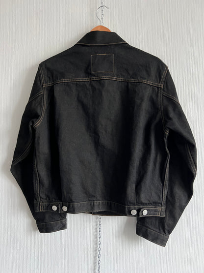 Stussy X Levis Black Denim Jacket Unisex