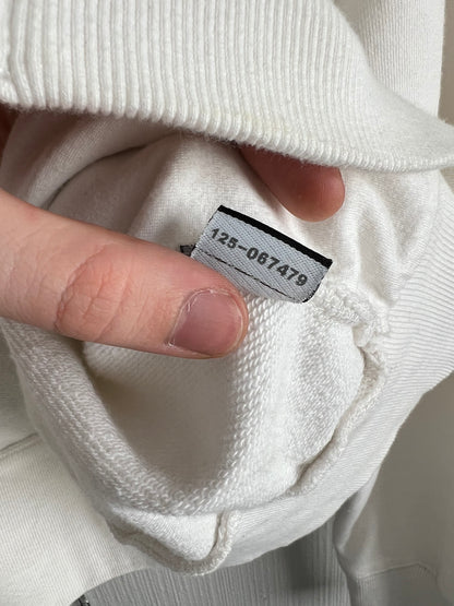 Ed Hardy White Cotton Zip Hoodie