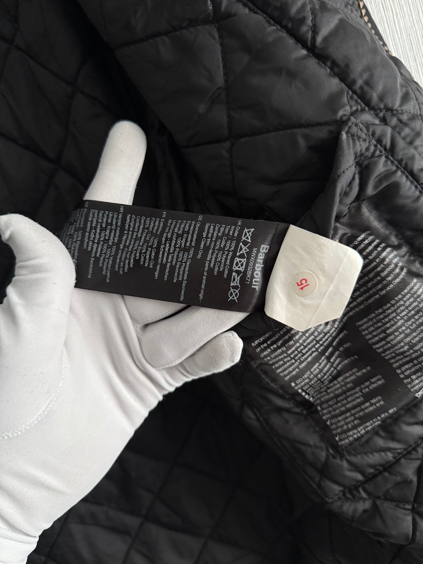 Barbour International Gauge Wax Jacket