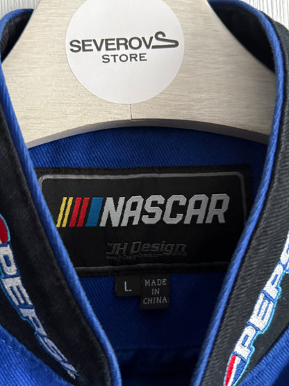 Nascar Vintage Racing Jacket Embroidered Pepsi Logo