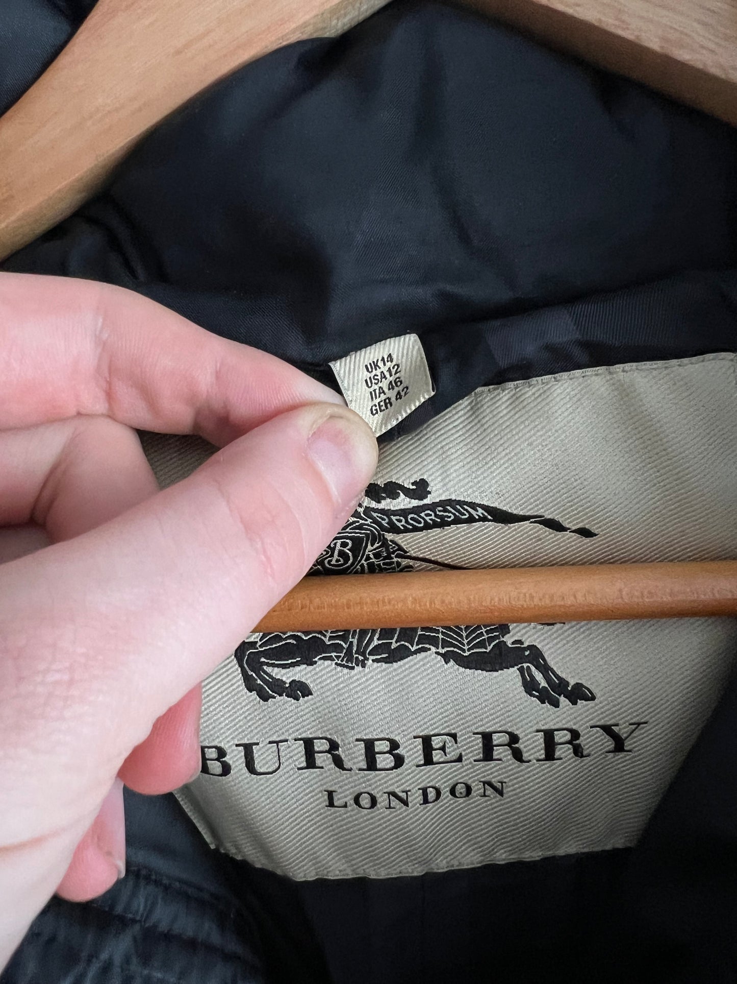 Burberry London Abbeydale Down Puffer Coat with Hood