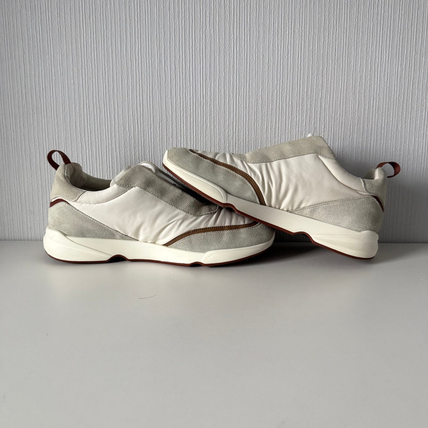 Loro Piana Modular Walk White Mens Sneakers