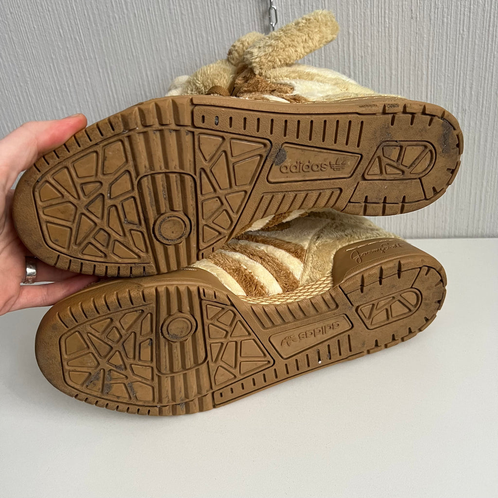 Adidas Jeremy Scott Brown Bear Sneakers Mens Shoes