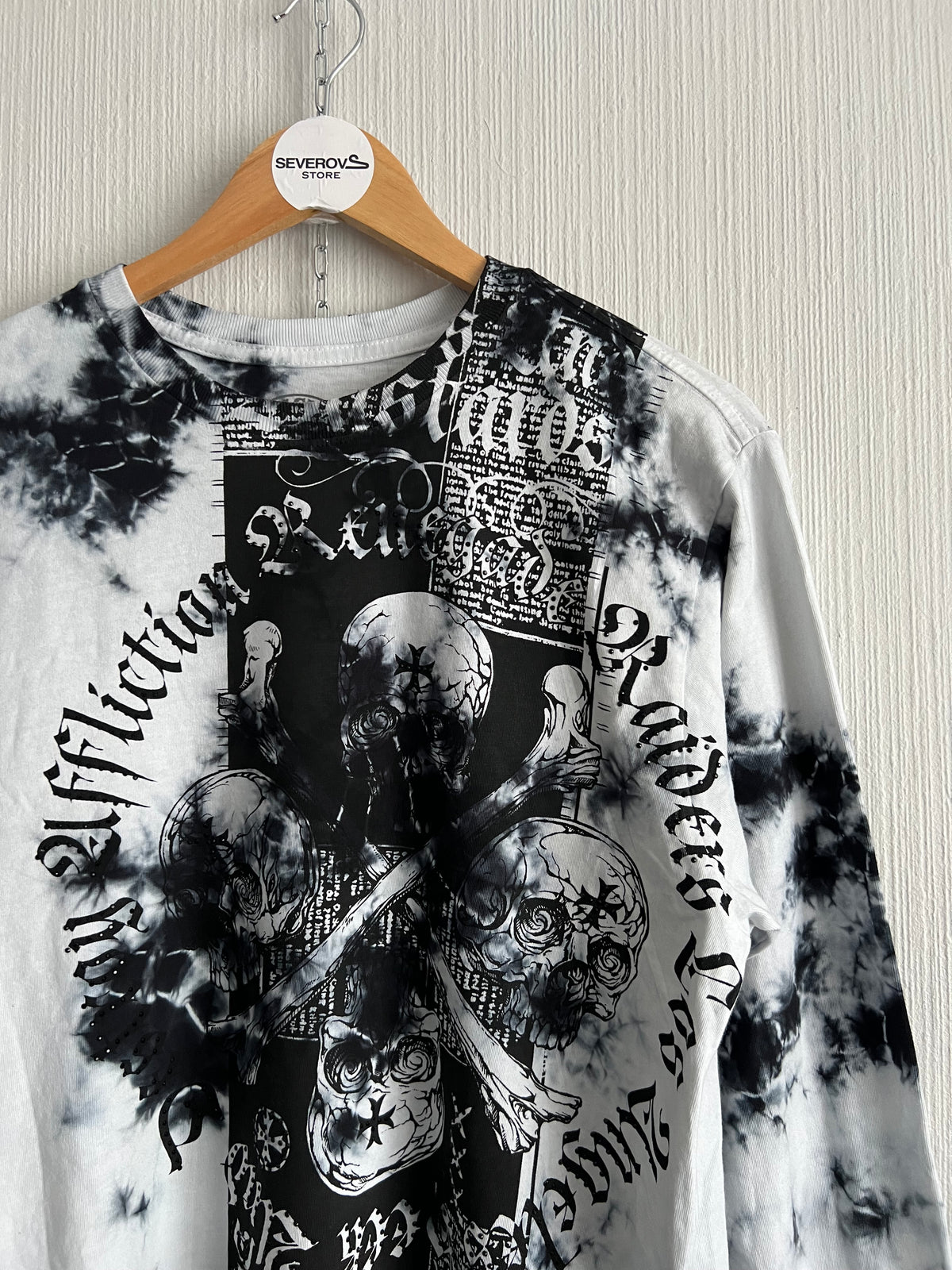 Affliction Mens Cotton Longsleeve Shirt