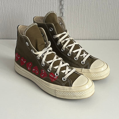 Comme des Garçons Play x Converse Chuck 70 Hi Top Multi Heart Women’s Shoes