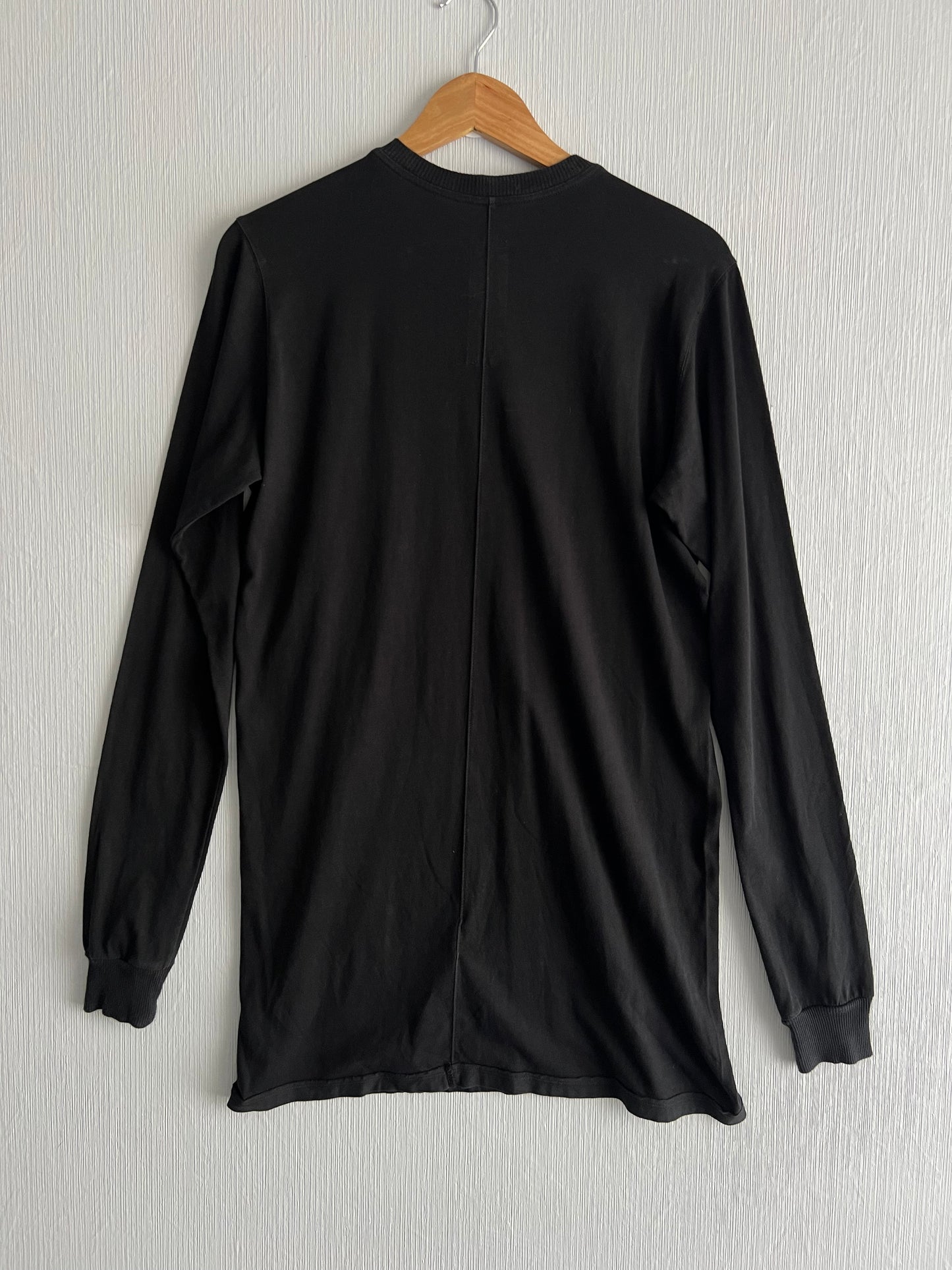 Rick Owens DRKSHDW Long Sleeve Level Logo T-shirt