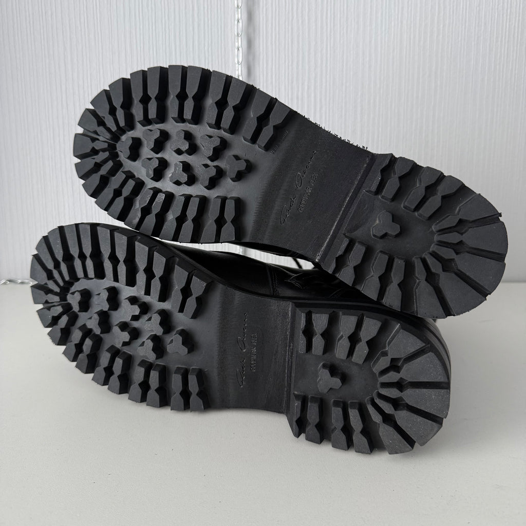 Rick Owens Black Army Boots