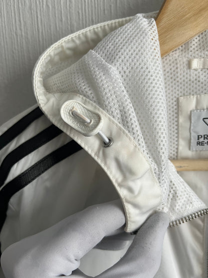 Adidas X Prada RE-Nylon Hooded Track Jacket White