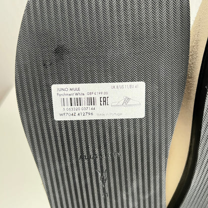 All Saints Juno Mule in Parchment White