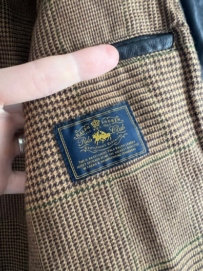 Polo Ralph Lauren Quilted Lambskin Leather Jacket