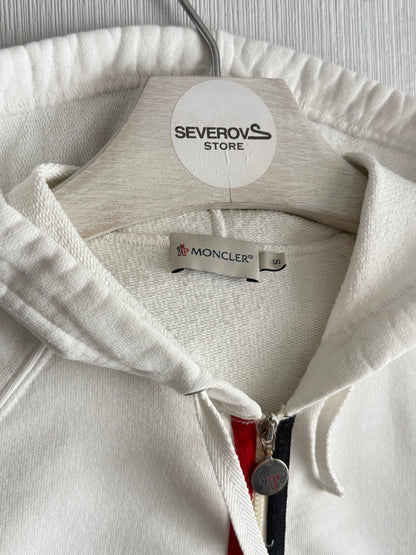 Moncler Women’s White Cotton Hoodie