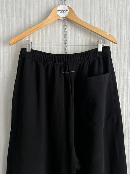 MM6 Maison Margiela Mens Baggy Black Sweatpants