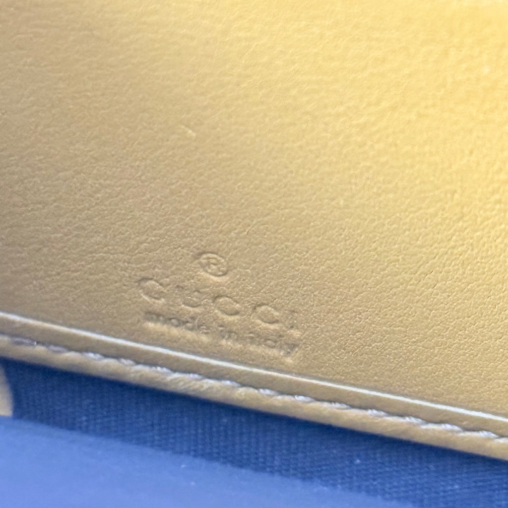 Gucci Sukey Interlocking GG Long Leather Wallet