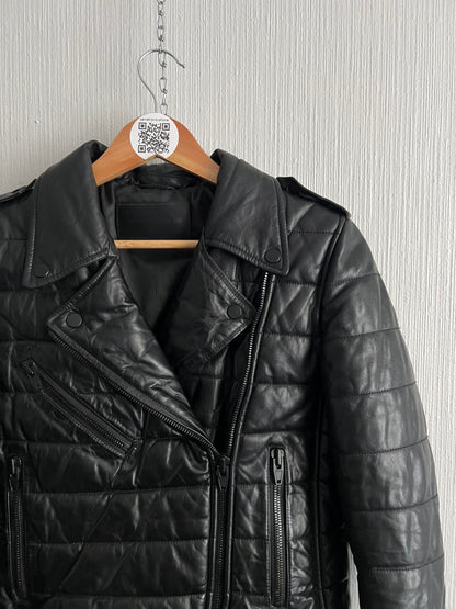 Alexander Wang H&M Quilted Genuine Leather Jacket