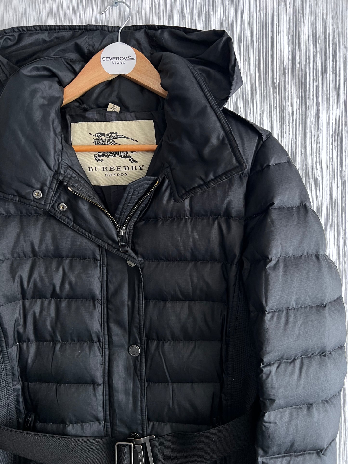 Burberry London Abbeydale Down Puffer Coat with Hood